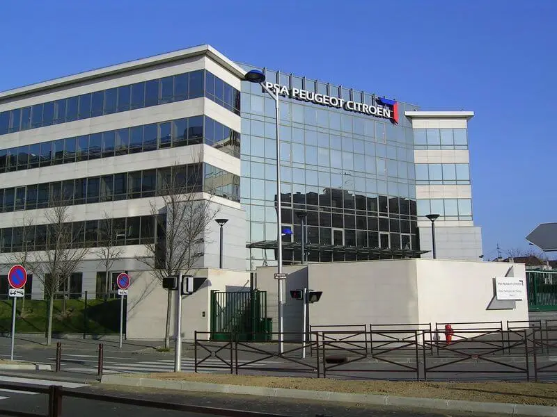Headquarters PSA Peugeot Citroen in Paris