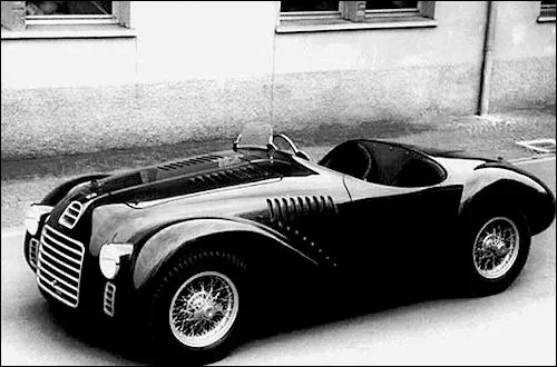 First racing car Ferrari 125S 1947