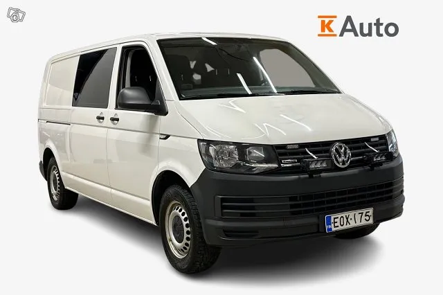 Volkswagen Transporter umpipakettiauto pitkä 2,0 TDI 110 kW 4Motion 3200kg ALV | Webasto | hyllyt | läpijuostava Image 1
