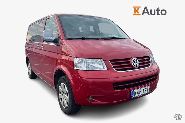 Volkswagen Transporter Kombi ha 2-3-3, 2,5 TDI 128 kW * 9-Paikkainen | Matkailuauto | Kahdet renkaat | Vetokoukku* Image 1