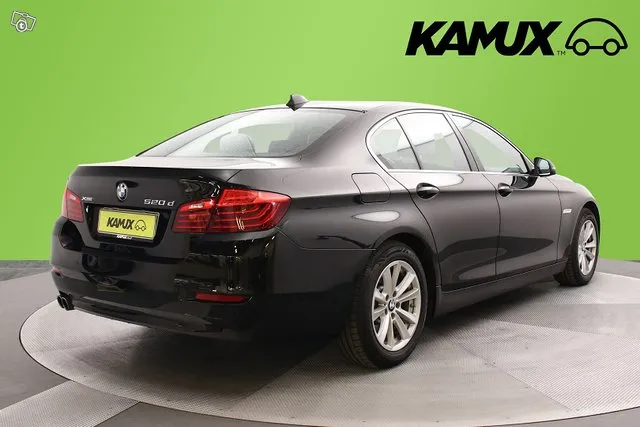 BMW 520 F10 Sedan 520d A xDrive Business / Tutkat / Lohko + sisäpistoke / Ratinlämmitin / Image 4